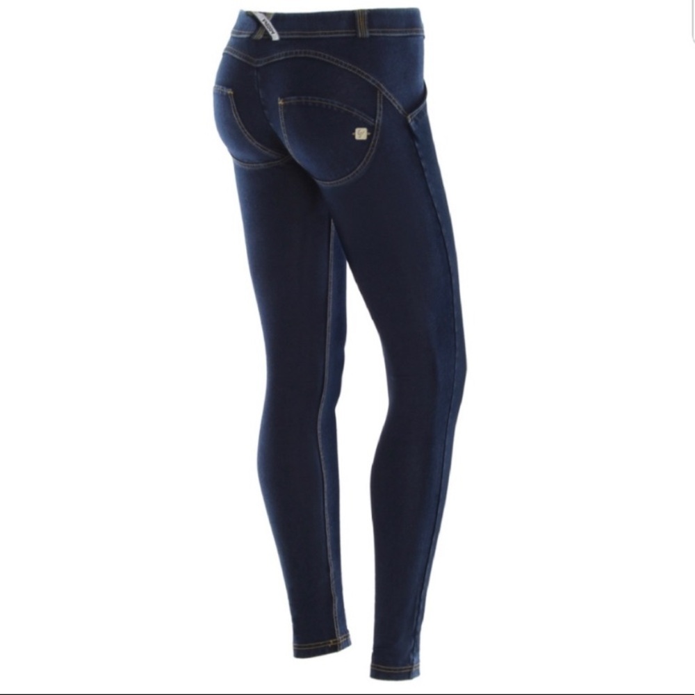 SMALL Freddy WR.UP Low Rise Blue Jeans / Leggings